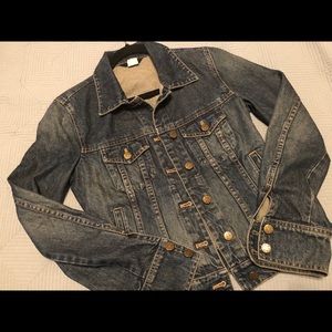 J.Crew women’s jeans denim jacket small